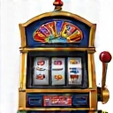 Stylized slot machine icon